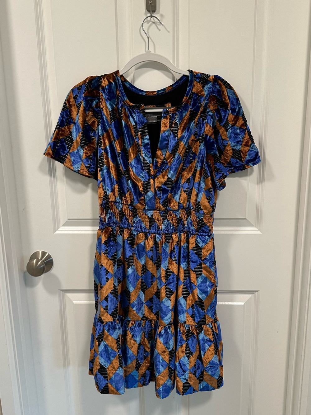 Anthropologie somerset mini velvet